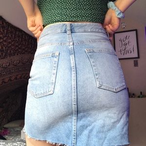 Denim skirt